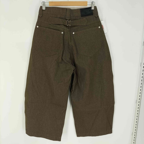 ABUKU / Wide-Tuck Colored Denim Pants ワイドタック バギー メンズ JPN:M