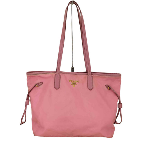 プラダ PRADA TESSUTO SAFFIANO ナイロン トート バッグ レディース