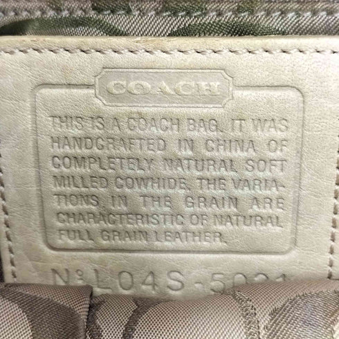 コーチ COACH 00S レザー ミニ ボストン バッグ レディース