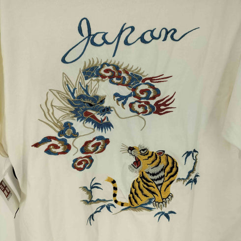 アヴィレックス AVIREX スーベニア刺繍 半袖Tシャツ メンズ JPN:M