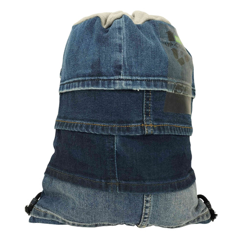 ディーゼル DIESEL デニムパッチワーク ナップサック レディース