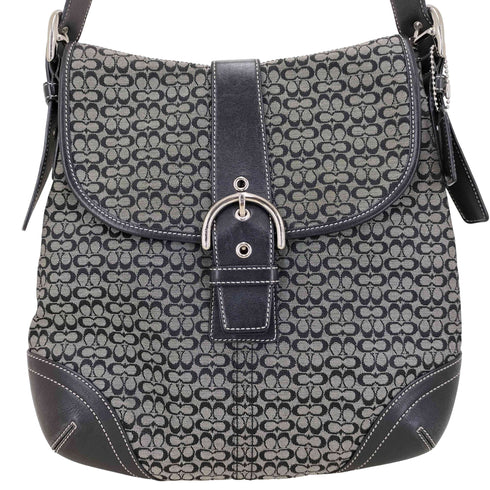 コーチ COACH 00S シグネチャー キャンバス ショルダー バッグ レディース