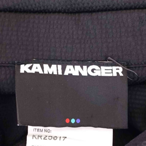 KAMI ANGER カミ アンガー ドライ ボックス 半袖 開襟シャツ メンズ