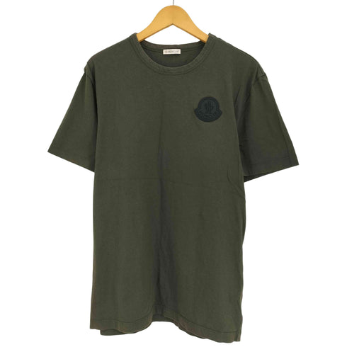 モンクレール MONCLER レタリングラバーワッペン 半袖 tシャツ メンズ JPN:L