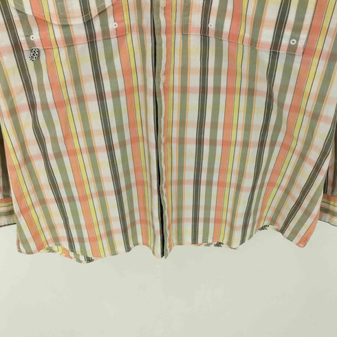 コロンビア Columbia PFG SUPER BONEHEAD スーパー ボーンヘッド チェック柄 長袖 フィッシングシャツ メンズ JPN:L