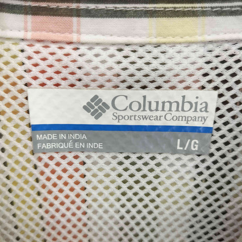 コロンビア Columbia PFG SUPER BONEHEAD スーパー ボーンヘッド チェック柄 長袖 フィッシングシャツ メンズ JPN:L