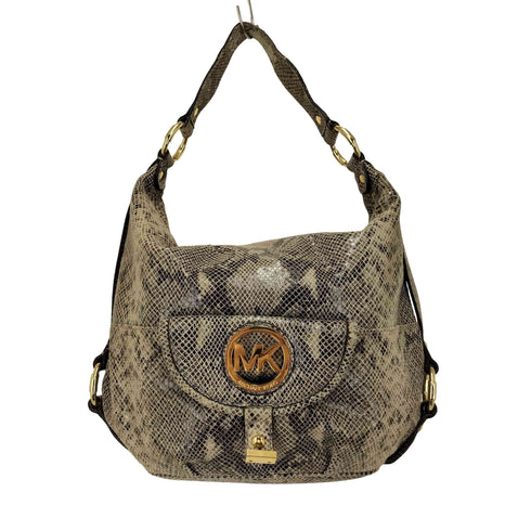 マイケルコース Michael Kors パイソン フルトン ホーボー レディース