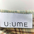U:UME ユーム ダメージ加工 スタッズ グラデーション 長袖 チェックシャツ メンズ XL