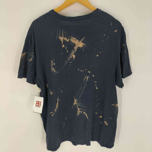 Lite Beer 企業ロゴ Tシャツ ブリーチ加工 メンズ