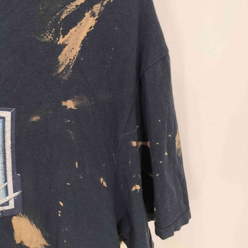 Lite Beer 企業ロゴ Tシャツ ブリーチ加工 メンズ