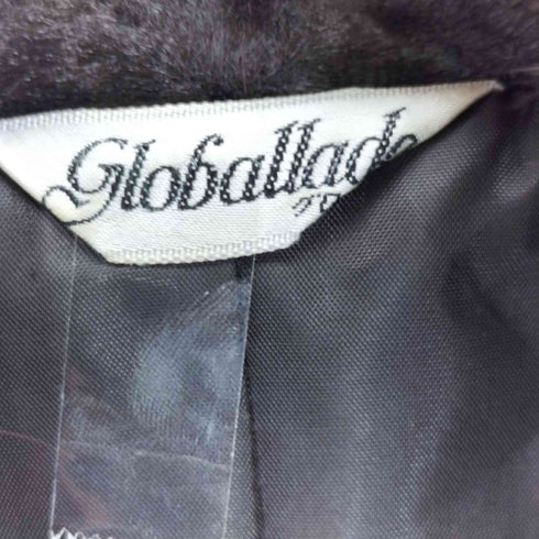 globallade ラビットファー付き ベロア ジャケット レディース 13R