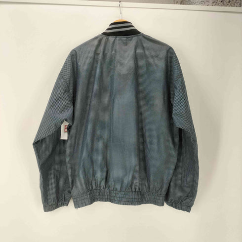 ジャージーズ JERZEES 90-00S ハーフジップ チェック ナイロン プルオーバー ジャケット メンズ import:M