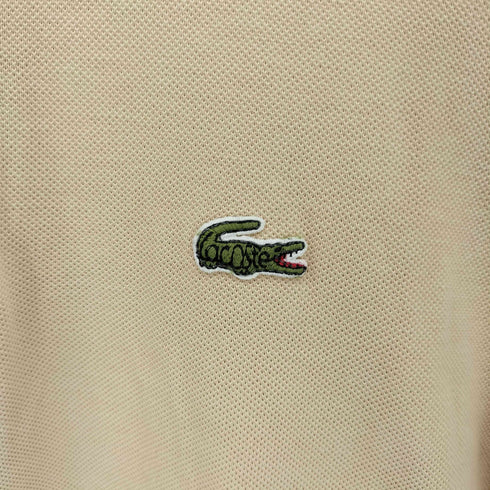 シュミーズラコステ CHEMISE LACOSTE 70-80s ロゴ刺繍 鹿の子 ポロシャツ メンズ 3