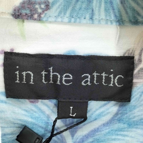 インザアティック In The Attic 刺繍 長袖 ウエスタンシャツ メンズ L