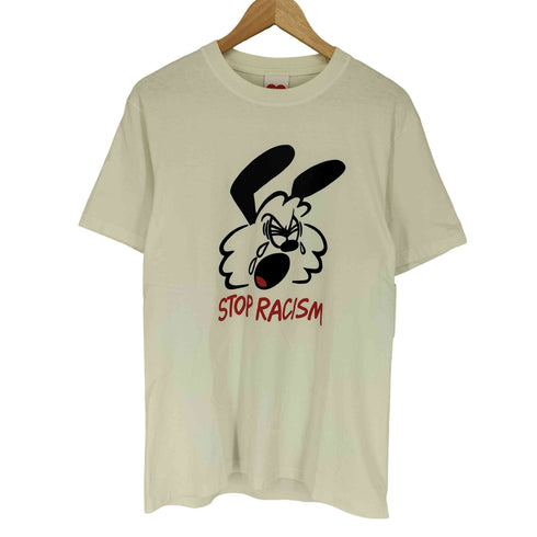 ガールズドントクライ Girls Don’t Cry STOP RACISM TEE フロントプリント 半袖 Tシャツ メンズ M