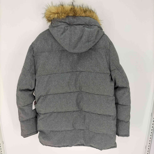 トミーヒルフィガー TOMMY HILFIGER キルトダウン ファー 中綿パーカージャケット メンズ import:L
