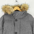 トミーヒルフィガー TOMMY HILFIGER キルトダウン ファー 中綿パーカージャケット メンズ import:L