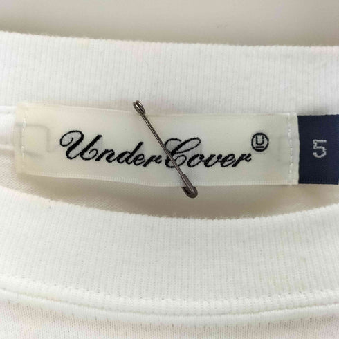 アンダーカバー UNDERCOVER 24SS LISTEN TO KLAUS SCHULZE TEE メッセージプリント 半袖 Tシャツ メンズ 5