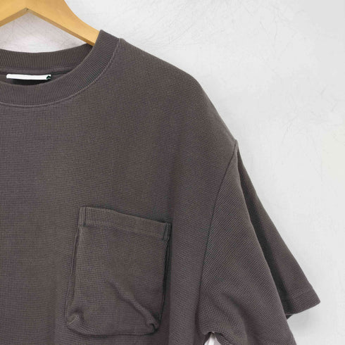 norybrand ワッフル 立体ポケット 半袖 Tシャツ メンズ import:XL