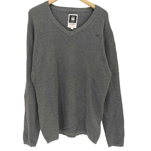 ジースターロー G-STAR RAW Lockstart V Knit L/S メンズ import:L