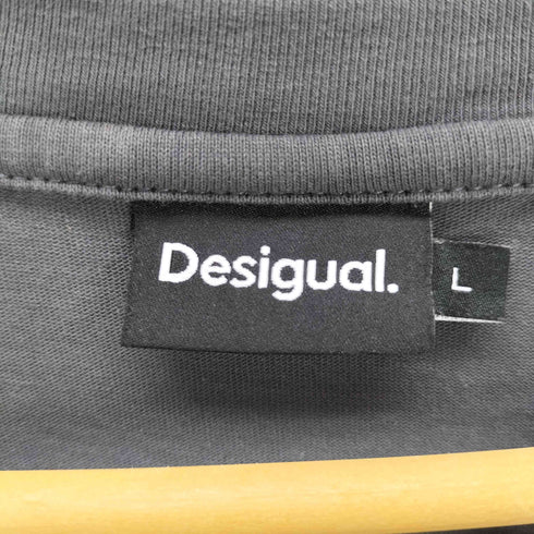 デシグアル Desigual グラデーション落書きTシャツ メンズ L