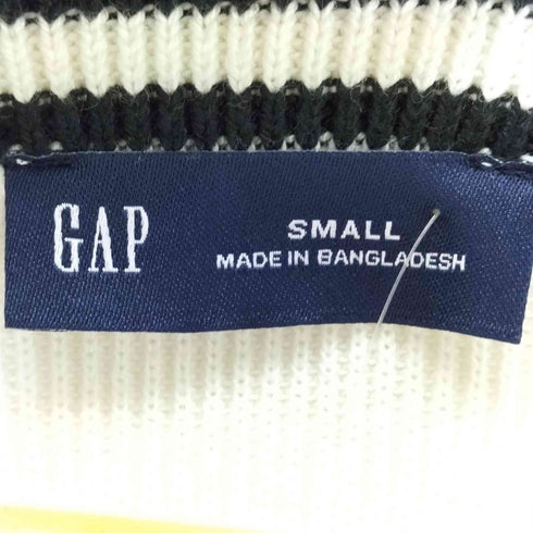 ギャップ Gap エンブレム ワッペン Vネック ニットベスト メンズ S