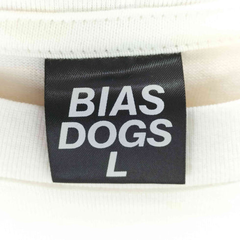 BIAS DOGS バイアスドッグス 両面プリント 半袖 Tシャツ メンズ L