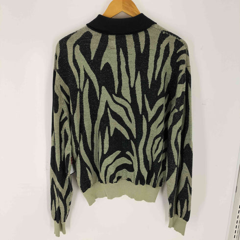 RASSVET ラスベート Safari LS Knit Polo サファリ ロングスリーブ ニットポロ メンズ M