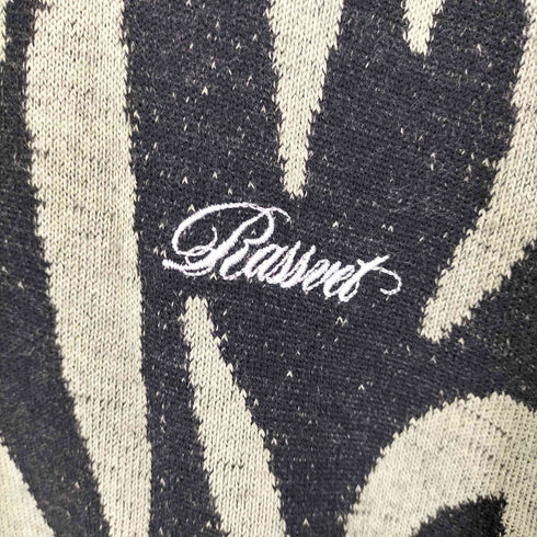 RASSVET ラスベート Safari LS Knit Polo サファリ ロングスリーブ ニットポロ メンズ M