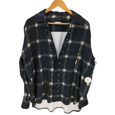 PHILTHEORY フィルセオリー 26SS Noise check skipper shirts ノイズチェックスキッパーシャツ メンズ 2