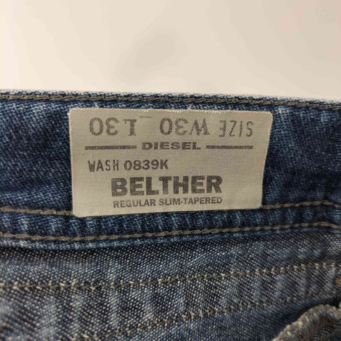 ディーゼル DIESEL BELTHER ボタンフライデニムパンツ メンズ 30×30