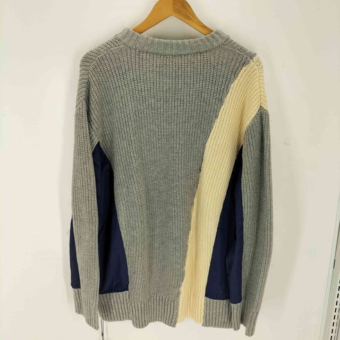 MAISON ULA メゾンウラ MILITARY KNIT PULLOVER ミリタリーニットプルオーバー メンズ 1