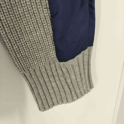 MAISON ULA メゾンウラ MILITARY KNIT PULLOVER ミリタリーニットプルオーバー メンズ 1
