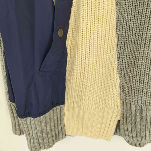MAISON ULA メゾンウラ MILITARY KNIT PULLOVER ミリタリーニットプルオーバー メンズ 1