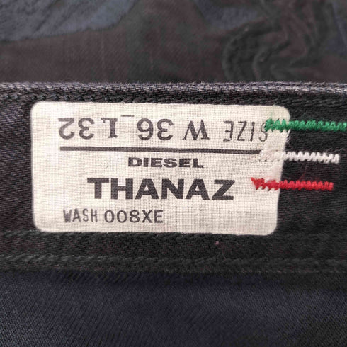 ディーゼル DIESEL THANAZ テーパード デニムパンツ メンズ 36×32