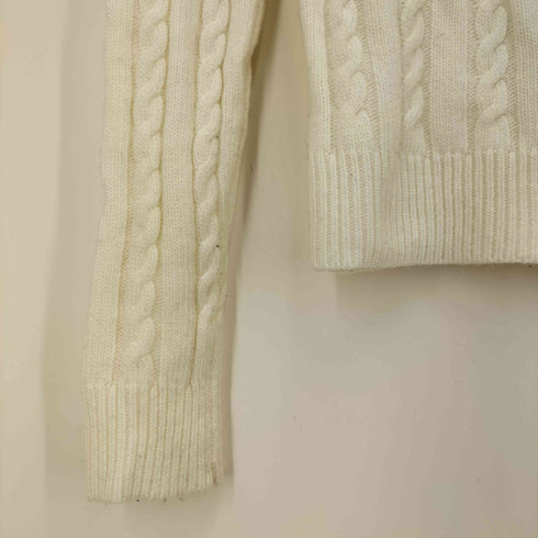 ザラ ZARA ケーブルニット カーディガン レディース import:S