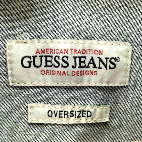 ゲスジーンズ GUESS JEANS Over Long Sleeves Shirt オーバー ロングスリーブ シャツ インサイドアウト メンズ S