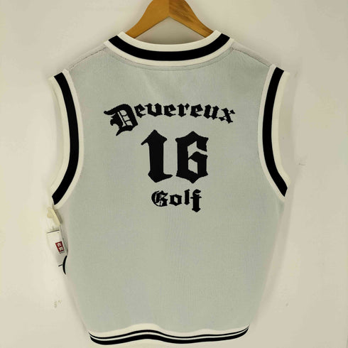 DEVEREUX GOLF デヴァローゴルフ 16 Run Club ニットベスト メンズ 0006