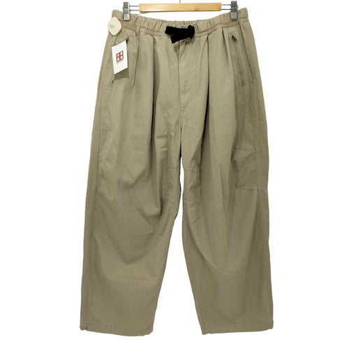 ビームス BEAMS 25AW ワイドストレート 2プリーツ バルーン チノパンツ メンズ JPN:M