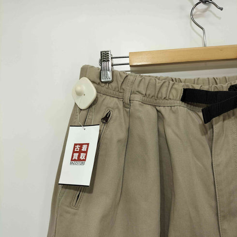 ビームス BEAMS 25AW ワイドストレート 2プリーツ バルーン チノパンツ メンズ JPN:M