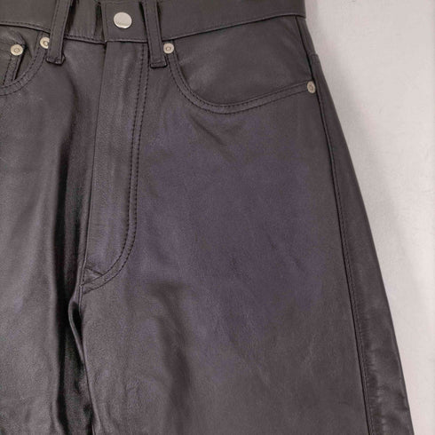 フリータ?ム FREEDOM cow leather カウレザー 5ポケット レザーパンツ メンズ 70