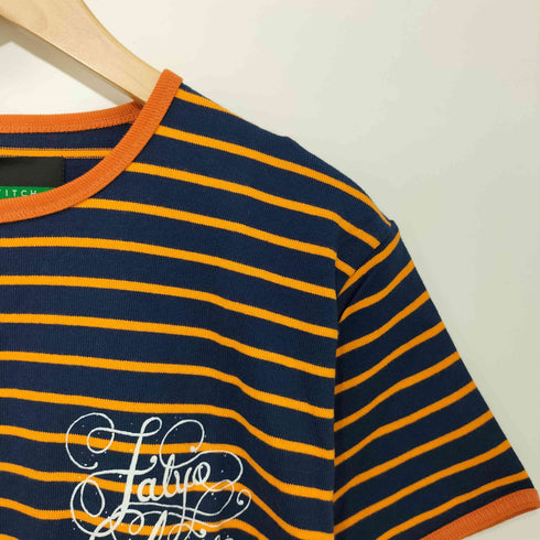 エフエーティー FAT TONGUE ボーダーTシャツ メンズ TITCH