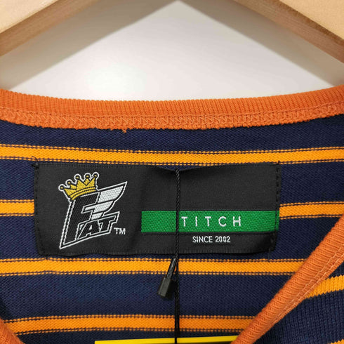 エフエーティー FAT TONGUE ボーダーTシャツ メンズ TITCH