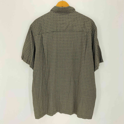 ジェイフェラー J.FERRAR 90~00s WASHABLE RAYON レーヨン 半袖シャツ メンズ L