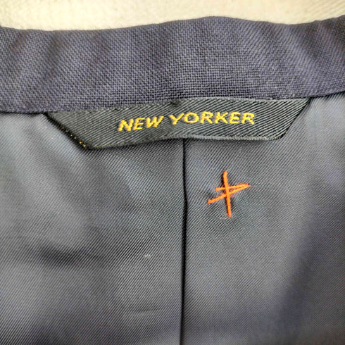 ニューヨーカー NEWYORKER the blazer 紺ブレ 金ボタン テーラードジャケット メンズ 94