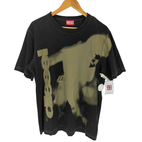 ディーゼル DIESEL T-JUST-N13 グラフィックプリント 半袖 Tシャツ メンズ L