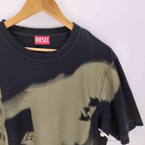 ディーゼル DIESEL T-JUST-N13 グラフィックプリント 半袖 Tシャツ メンズ L