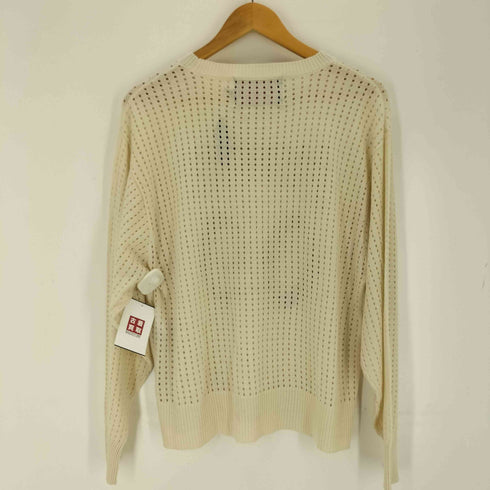 ロマンティッククラウン ROMANTIC CROWN メッシュ編み長袖トップス レディース S