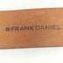 FRANK DANIEL フランクダニエル イタリア製 ビーズバックル レザーベルト メンズ 80/32