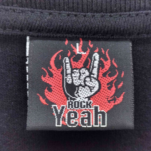 ロックイェア rock yeah バンドプリント 長袖 Tシャツ メンズ